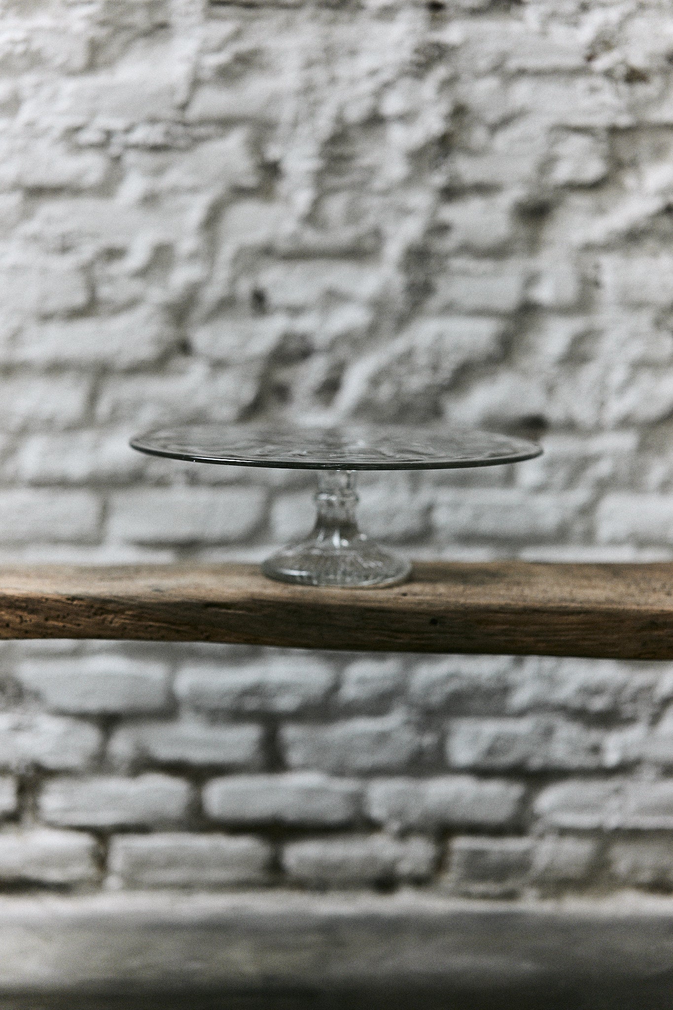 Base de Tarta Cristal Bélgica Primera Mitad S. XX