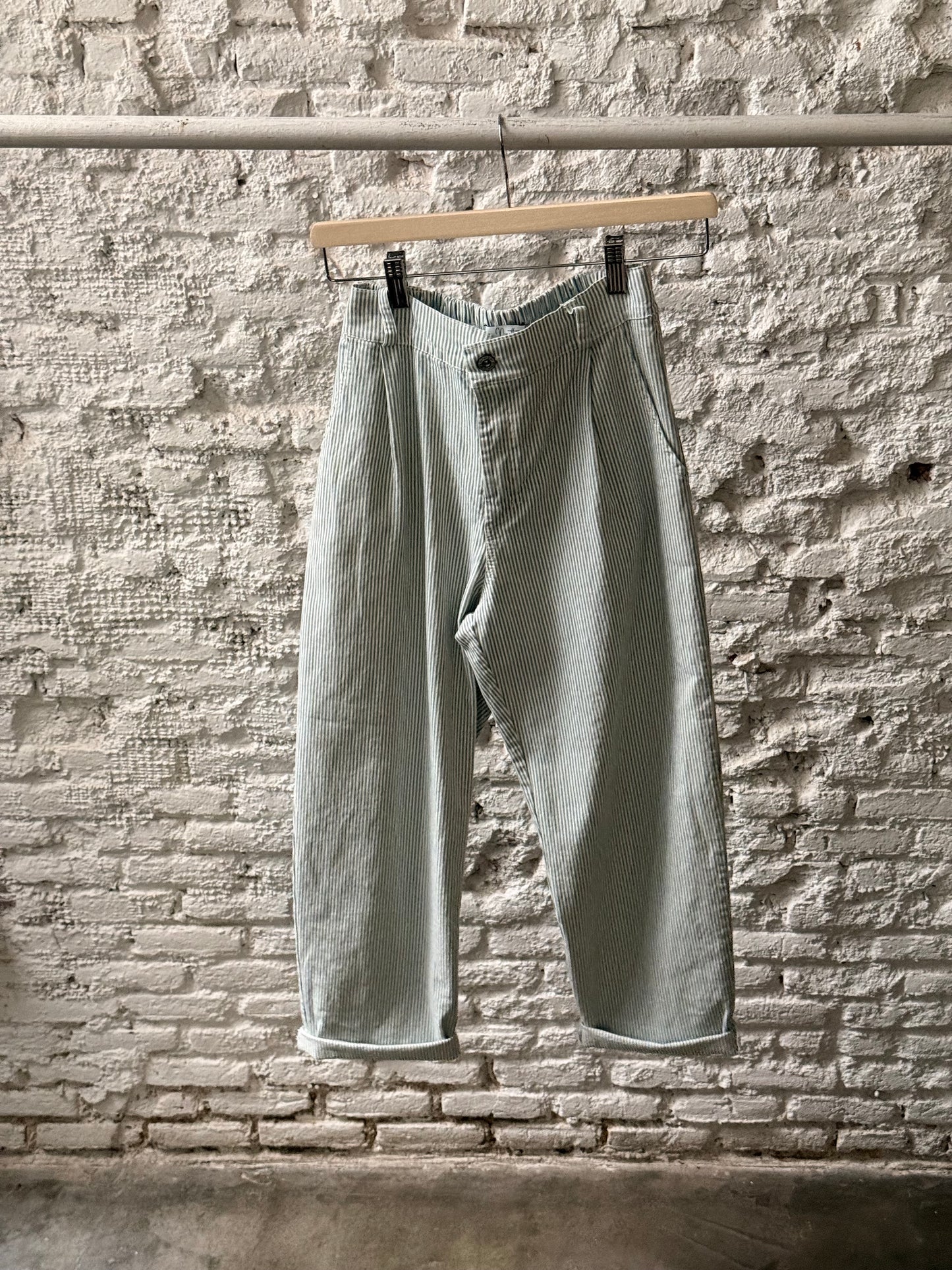 Pantalón Multiraya Azul