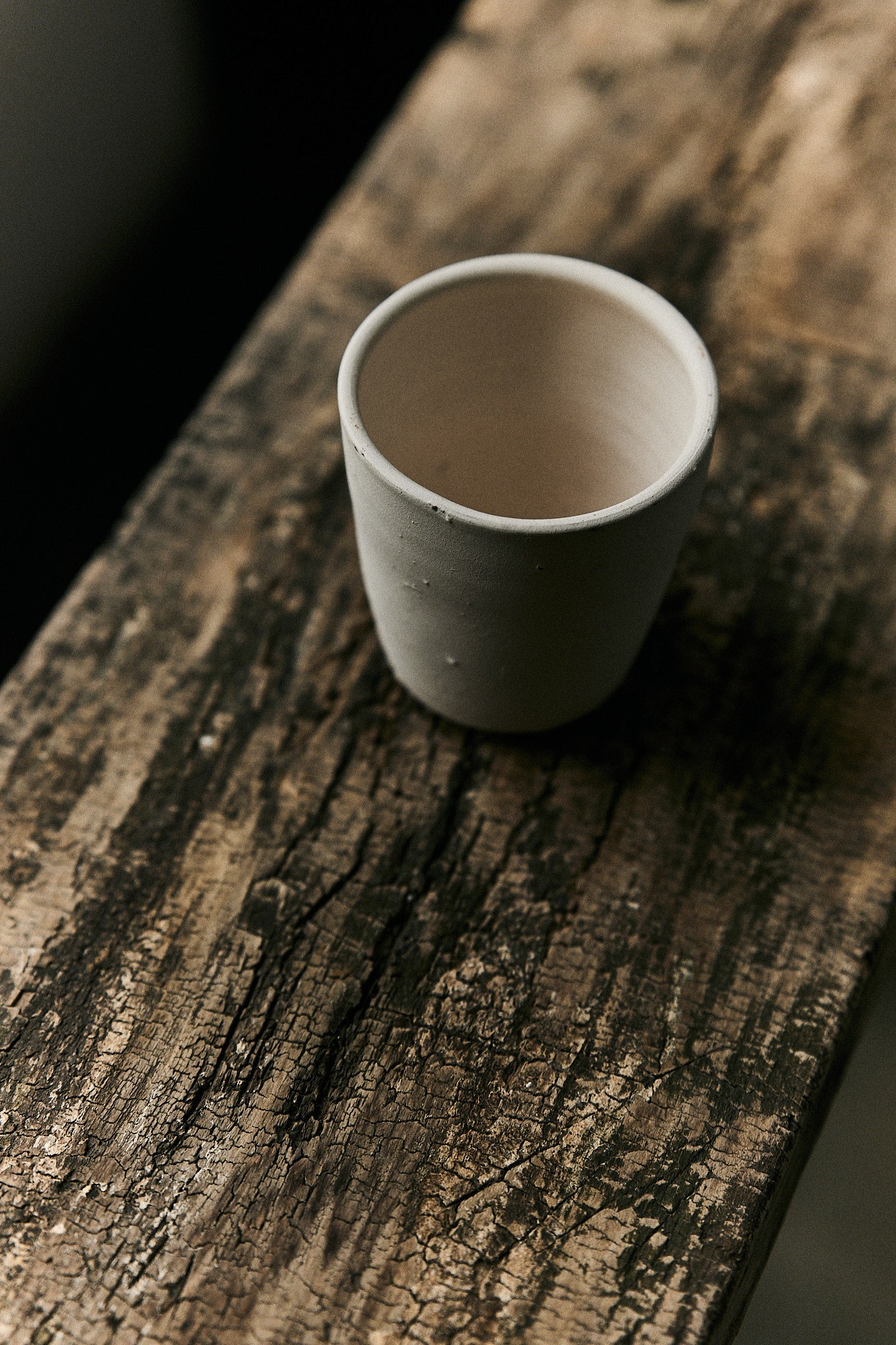 Vaso Barro Blanco Sin Esmalte