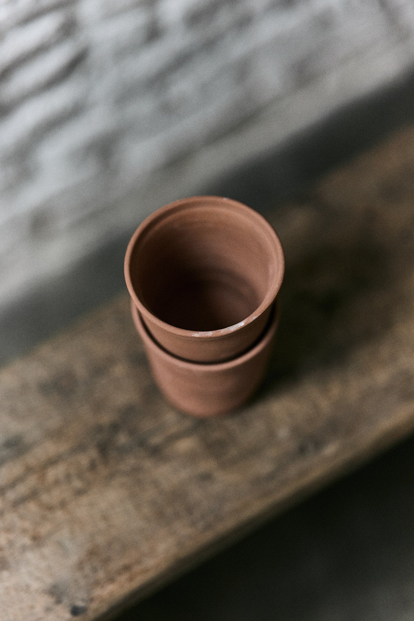 Vaso Barro Rojo Sin Esmalte