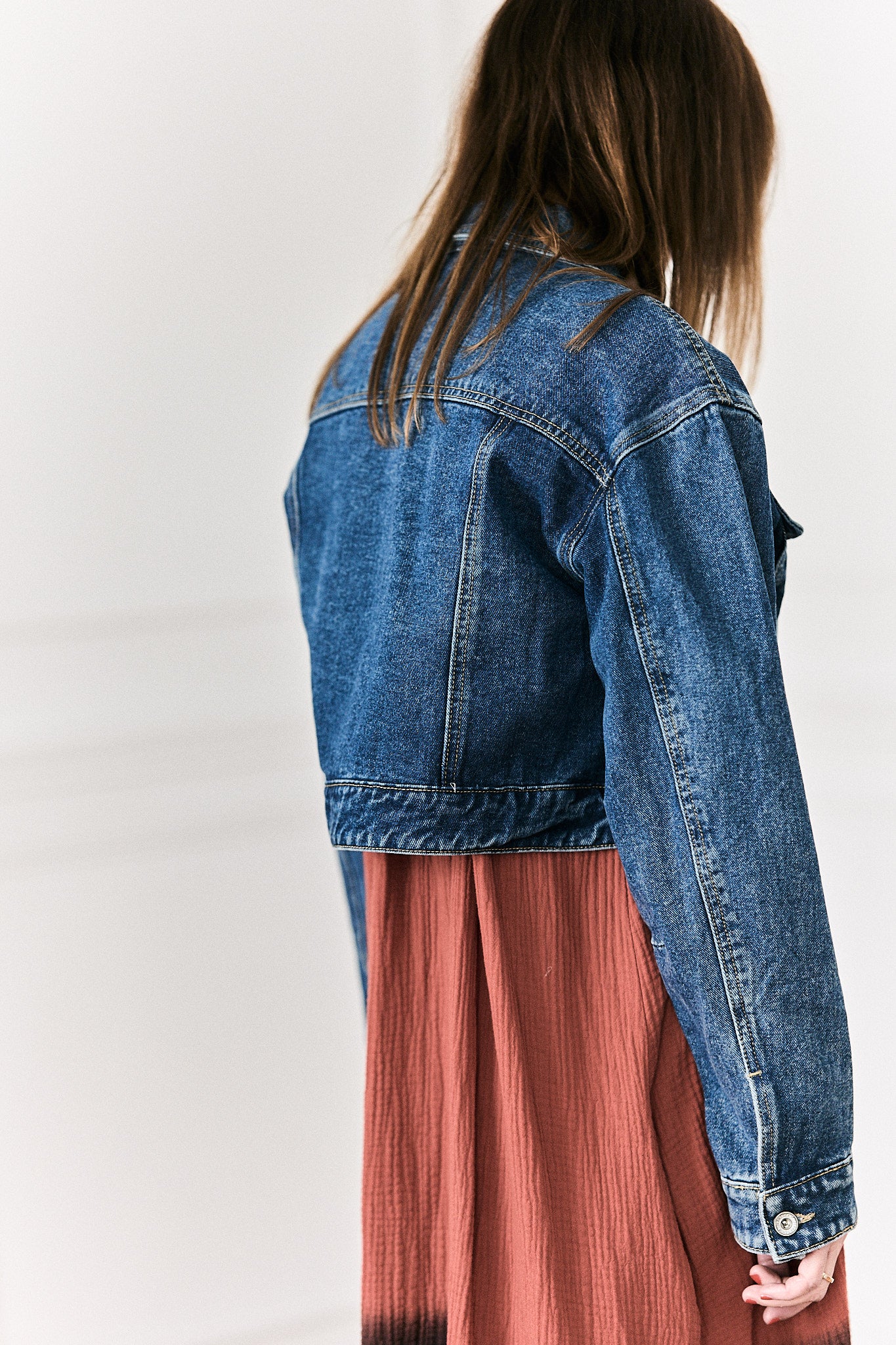 Chaqueta Vaquera Corta 100% Algodón