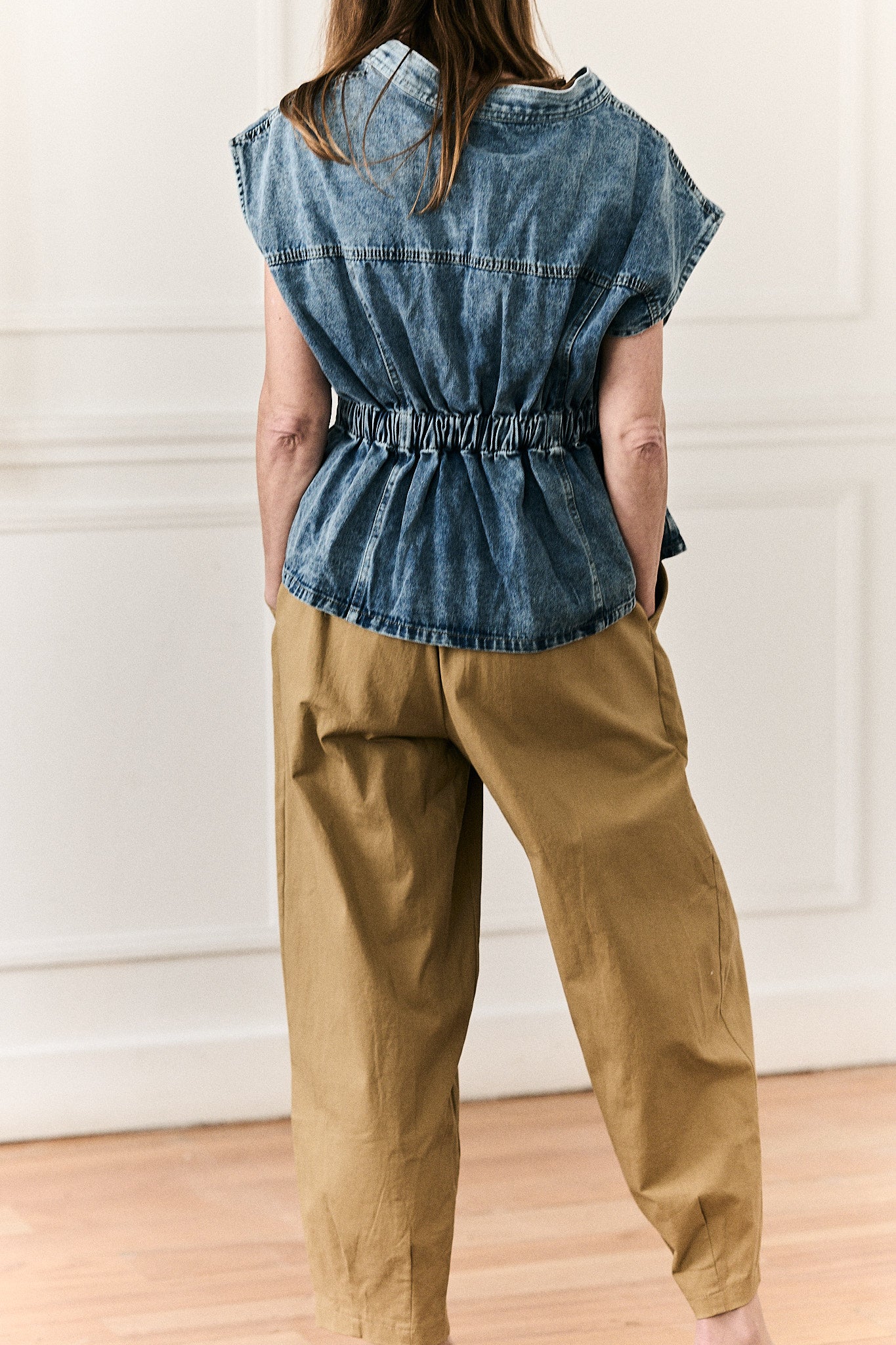 Pantalón Pinzas Baggy