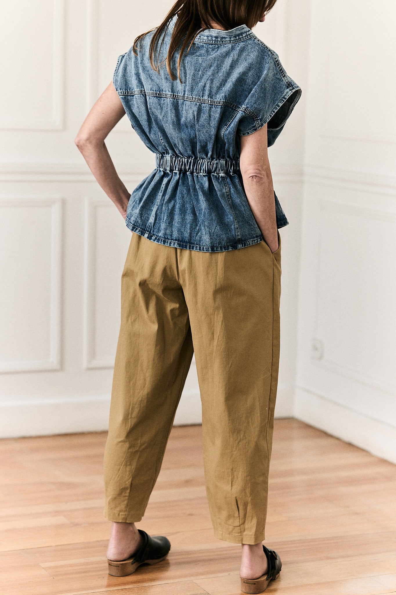 Pantalón Pinzas Baggy