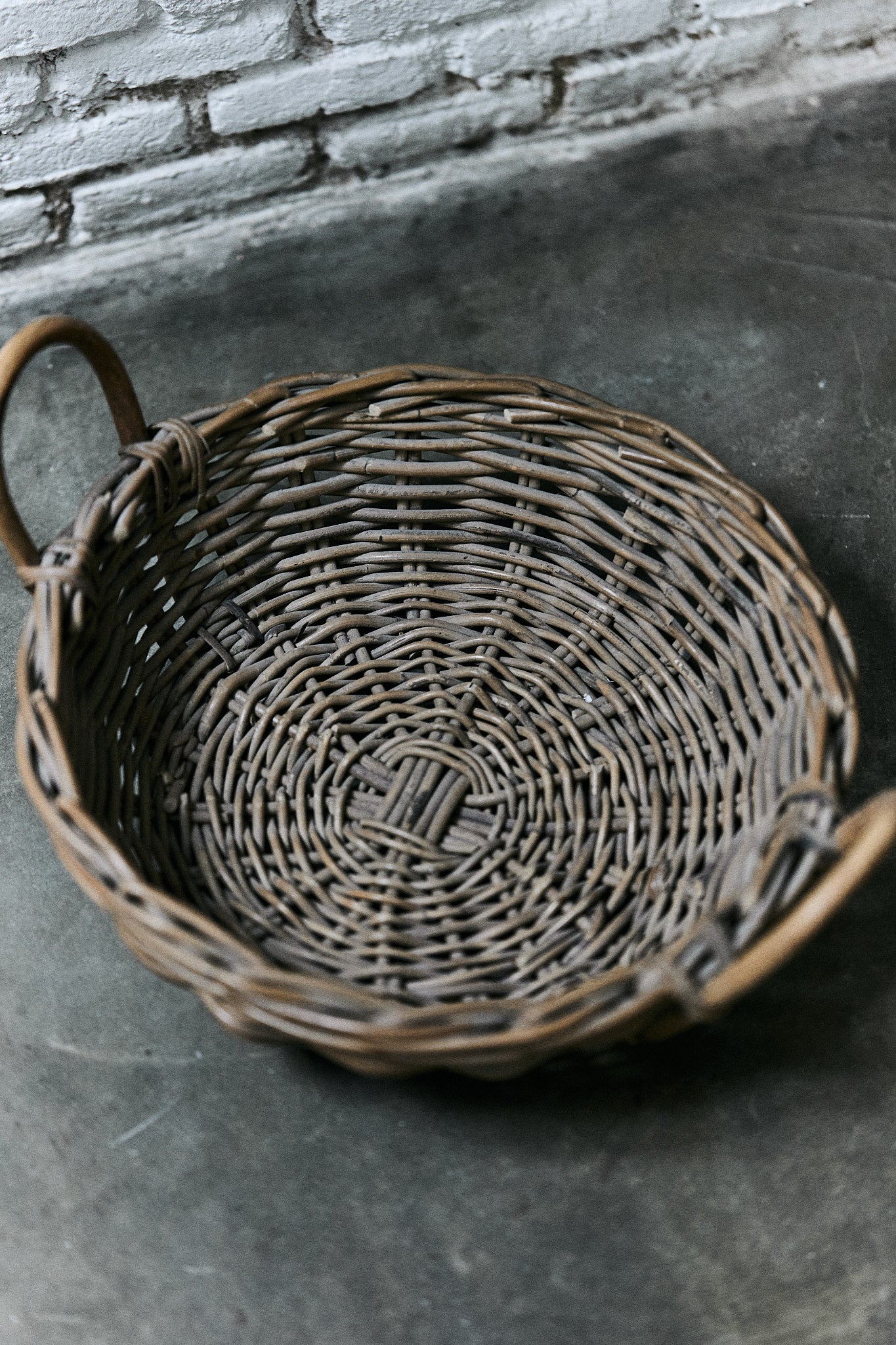 Cesta de Mimbre con Asa, Dinamarca