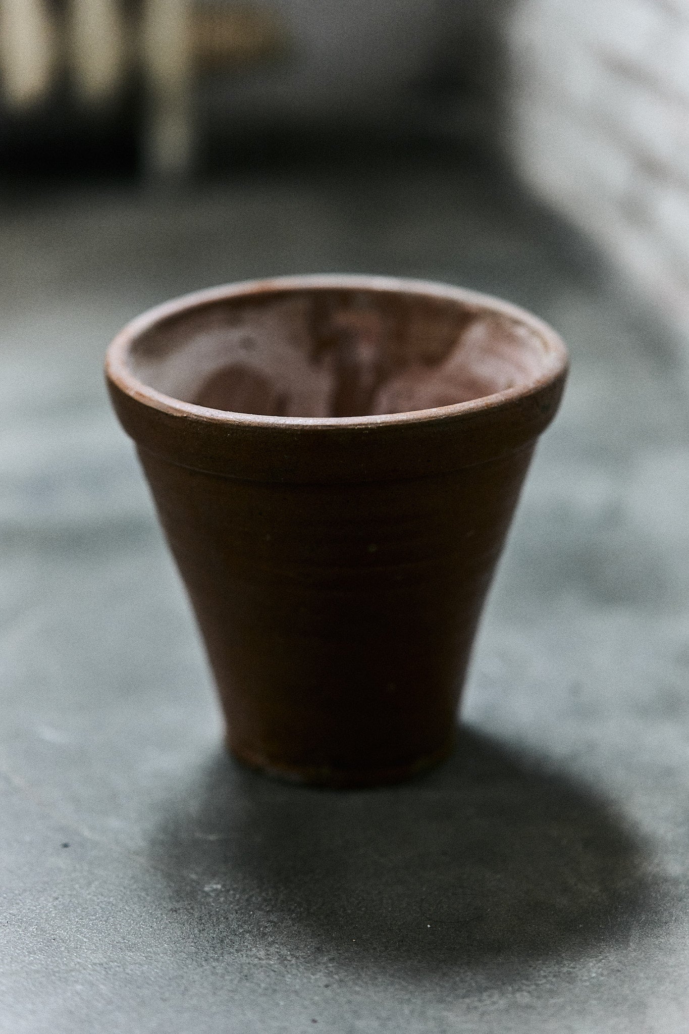 Maceta Artesanal Cerámica Esmaltada
