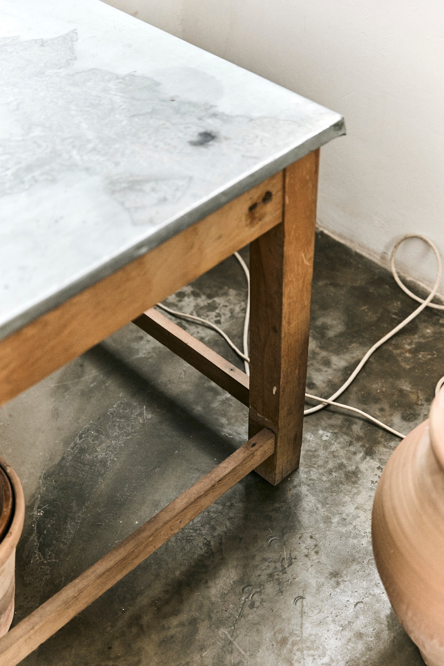 Mesa de Lavandería Sobre de Zinc