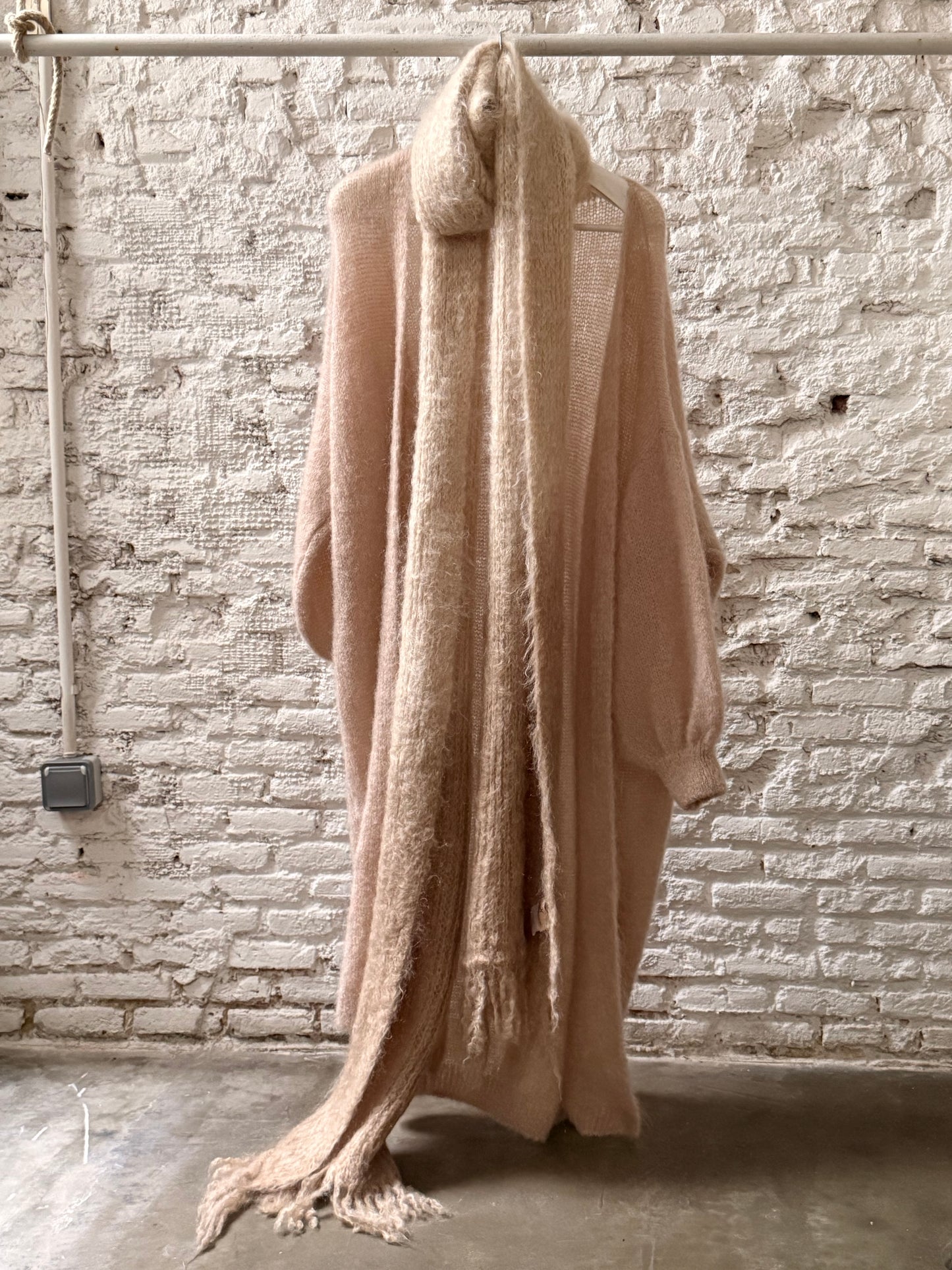 Abrigo Mohair Oversized