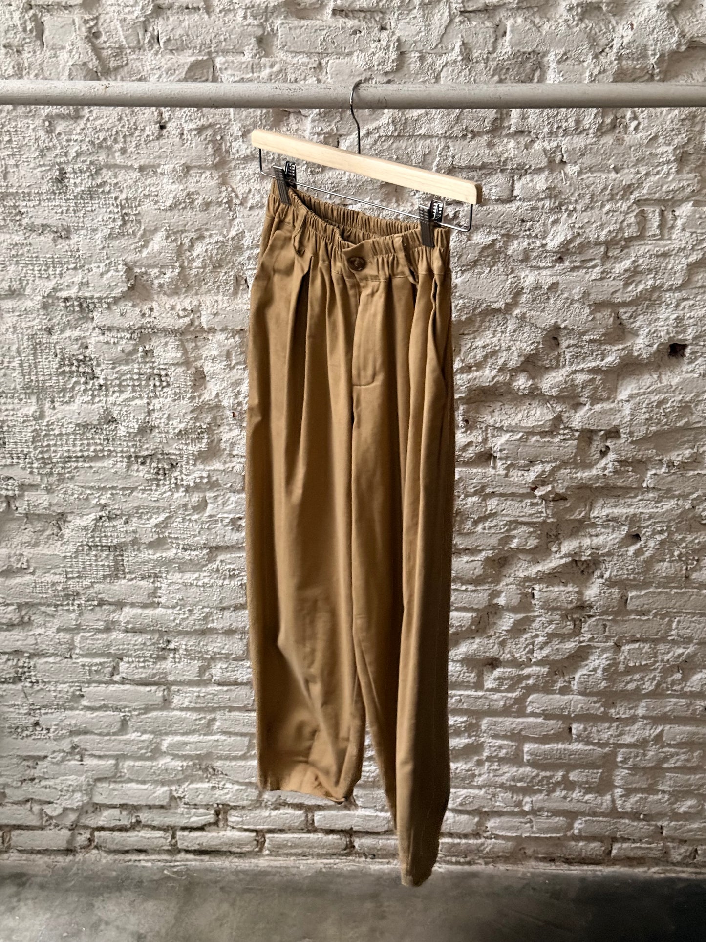 Pantalón Globo Camel