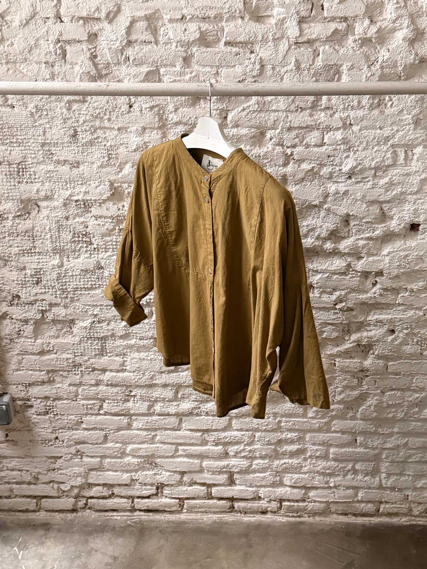 Camisa Japonesa Algodón Natural