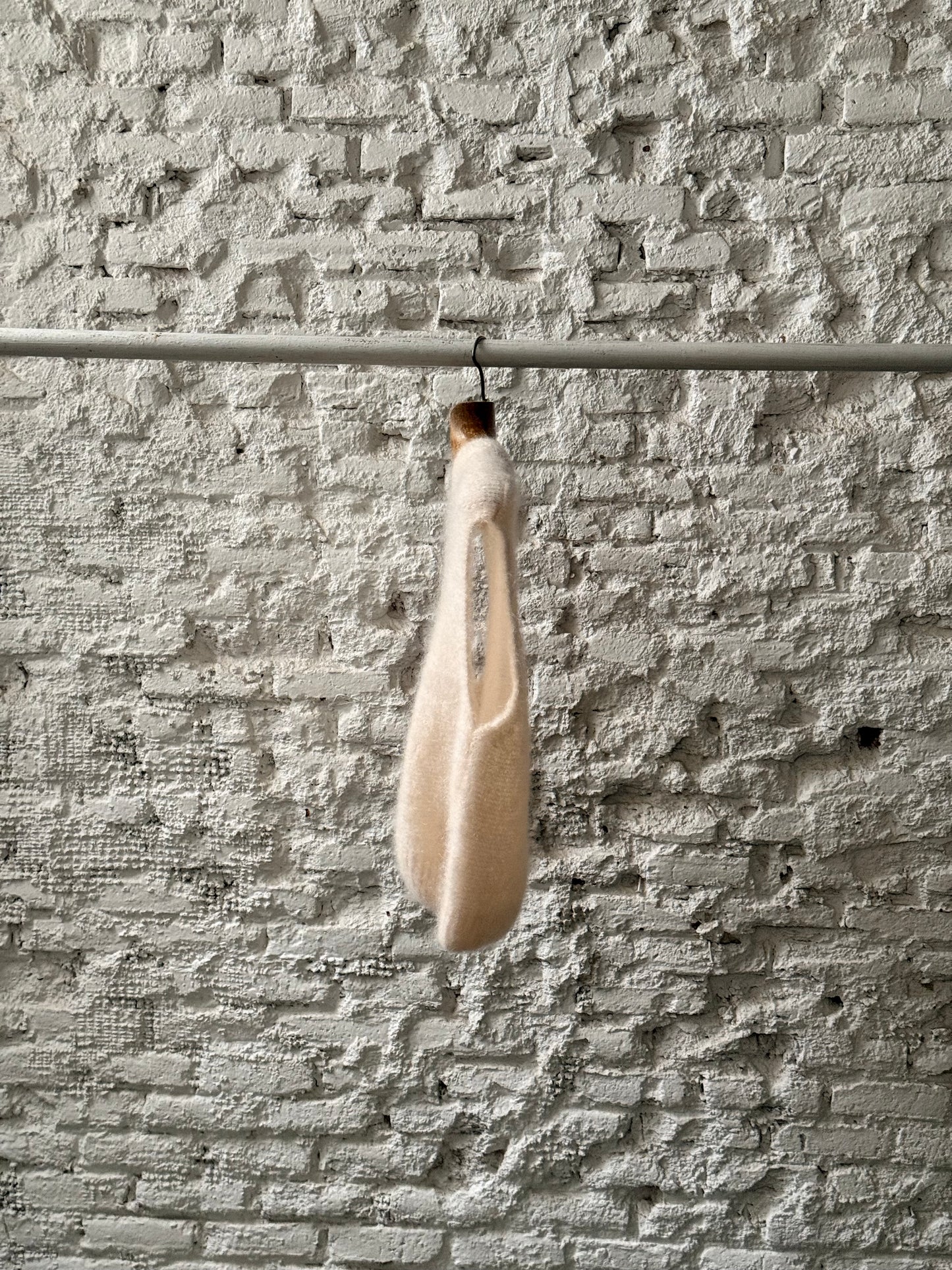 Chaleco Mohair Natural