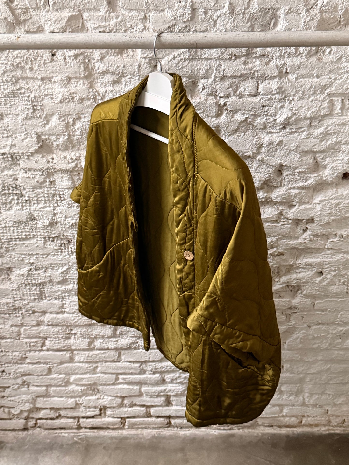 Chaleco Kimono Satinado