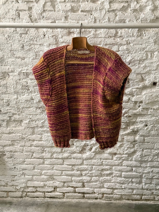 Chaleco Punto Mohair