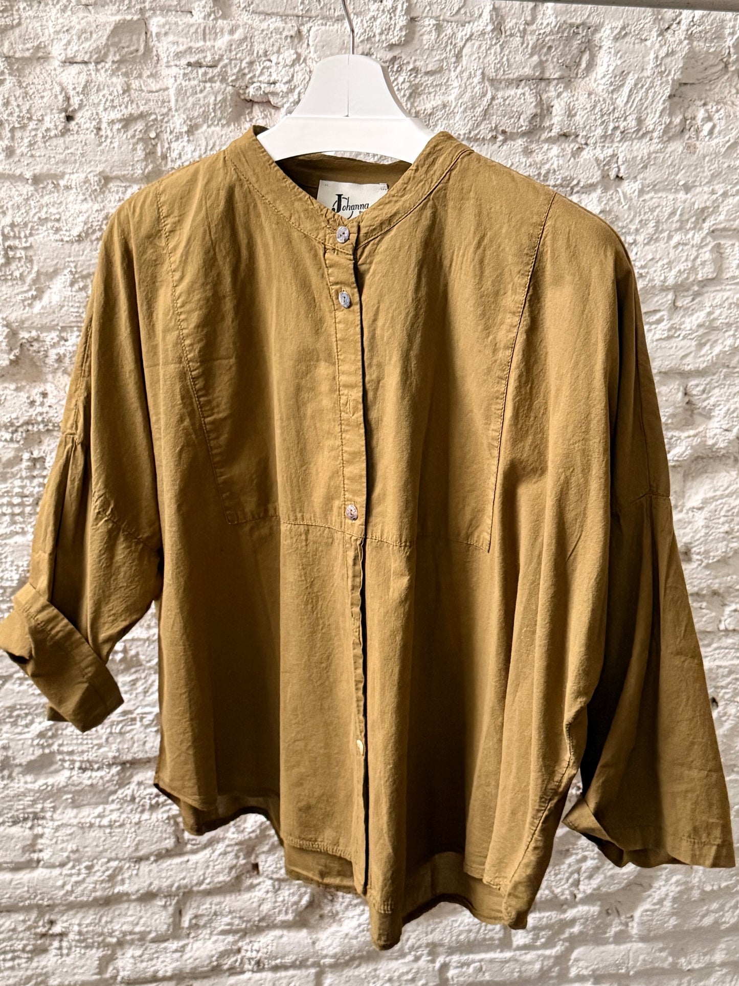 Camisa Japonesa Algodón Natural