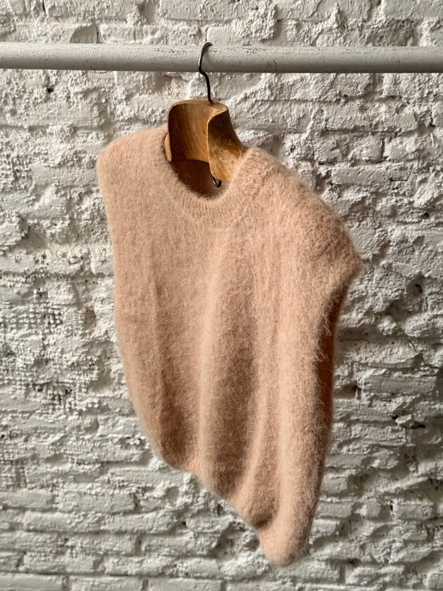 Chaleco Mohair Camel