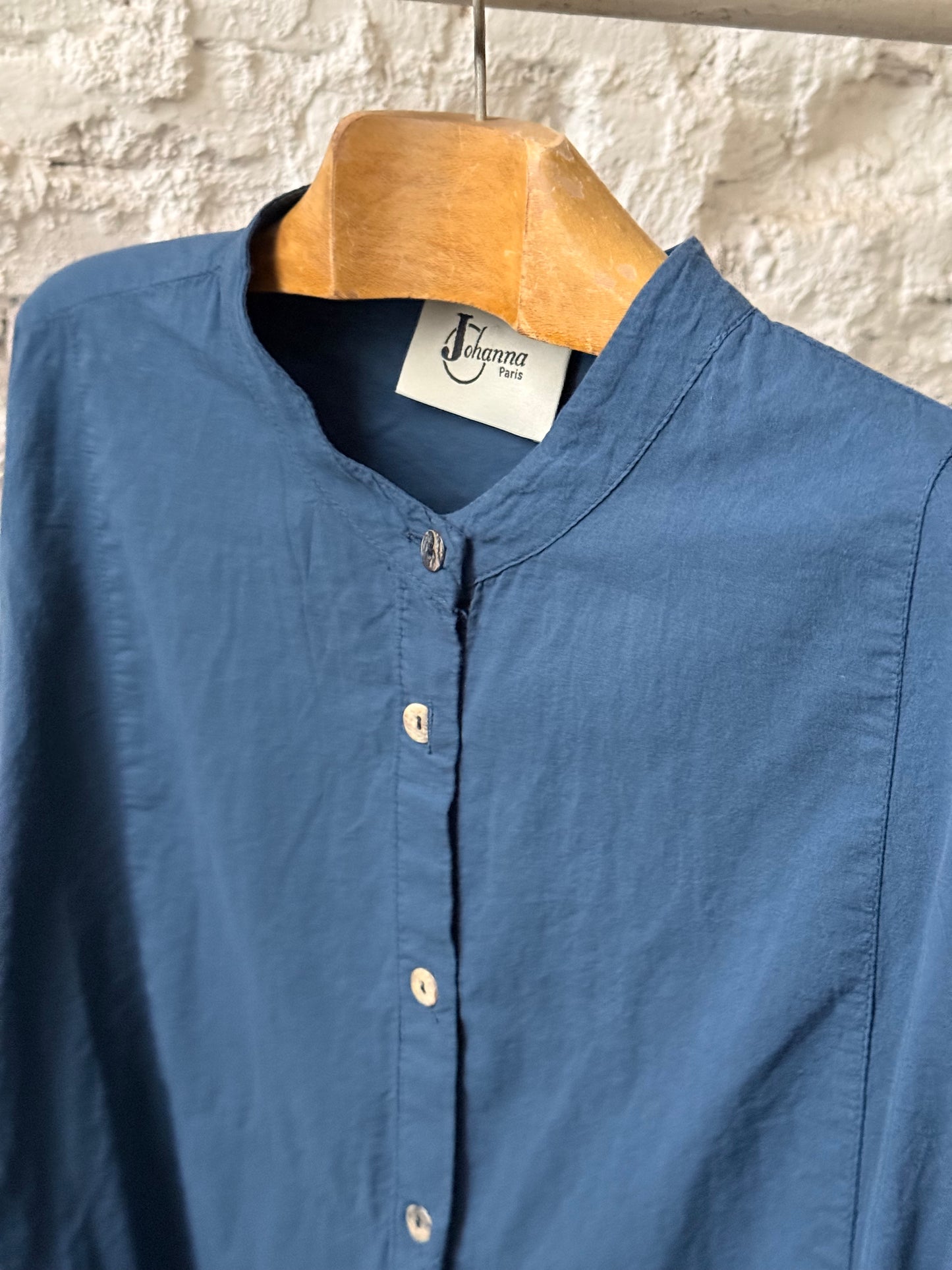 Camisa Japonesa Algodón Natural