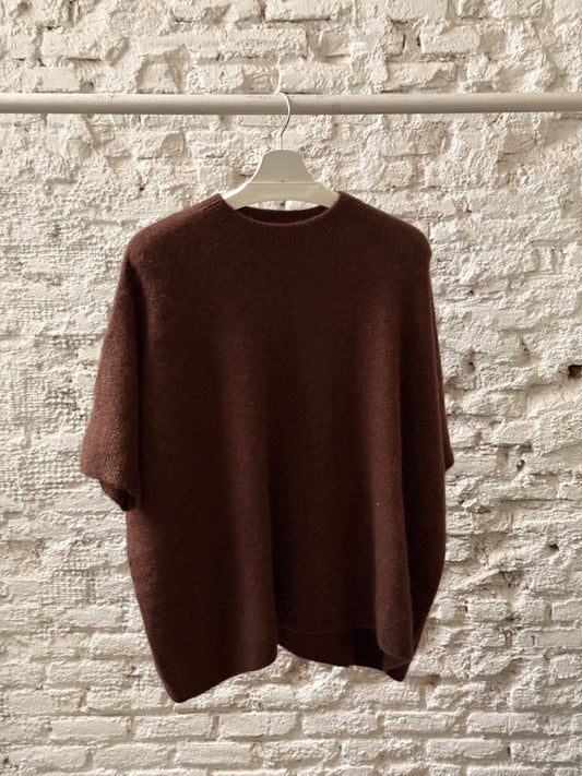Jersey Oversized Mohair Marrón