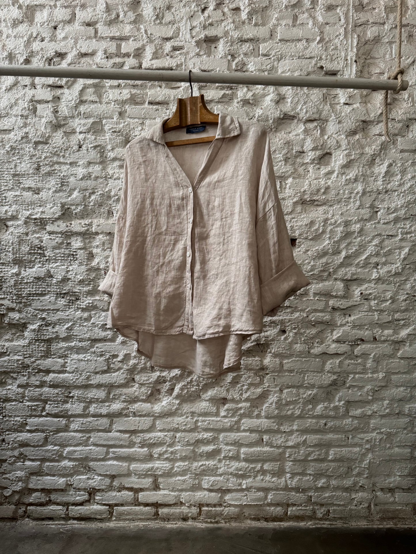 Camisa 100% lino