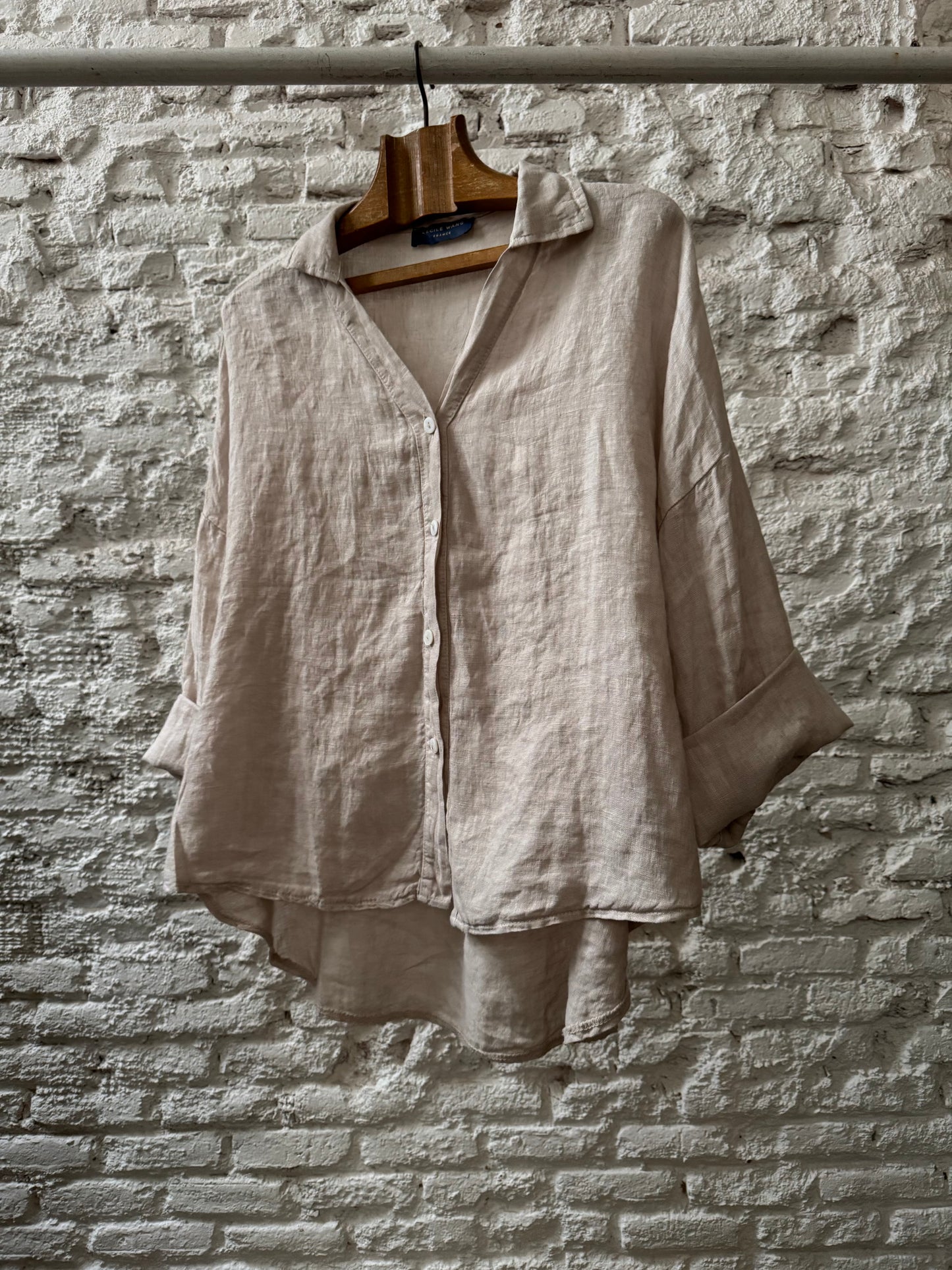 Camisa 100% lino