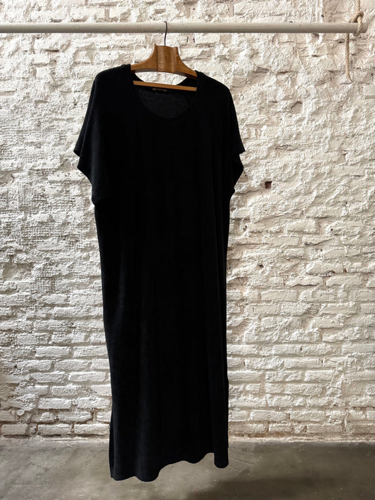 Vestido felpa Black