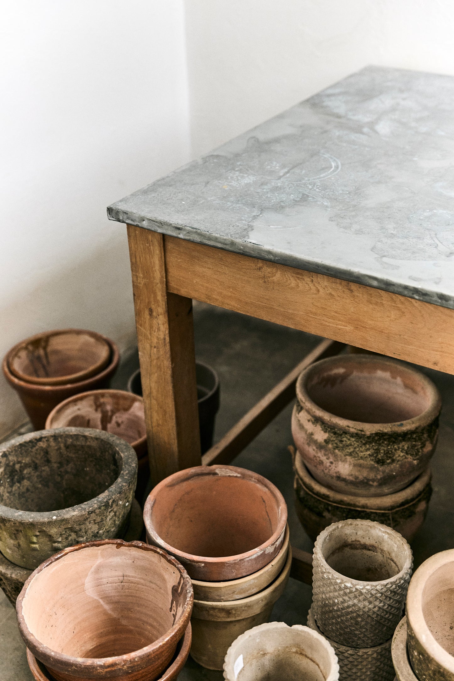 Mesa de Lavandería Sobre de Zinc